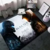 15 Sizes Video Game Halo Cool Carpet Rug for Game Room Bedroom Living Room Kitchen Bathroom 1 - Halo Merch