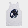 Halo Spartan Warrior Blue Tank Top Official Halo Merch Store Merch