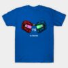 Halo Red Vs Blue T-Shirt Official Halo Merch Store Merch