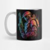 Halo Master Chief Neon Original Artwork Mug Official Halo Merch Store Merch