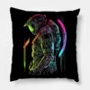 Halo Master Chief Neon Design Original Artwork Throw Pillow Official Halo Merch Store Merch