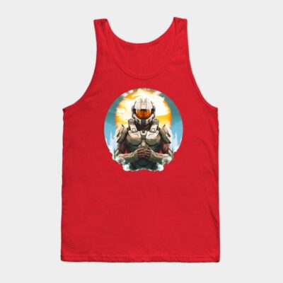 Solar Sentinel Master Chief Halo Sun Edition Tank Top Official Halo Merch Store Merch