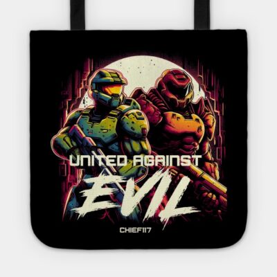 United Against Evil Tote Official Halo Merch Store Merch