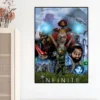 Game H Halo Cool I Infinite Poster Prints Wall Bedroom Living Room Decoration Sticker 6 - Halo Merch