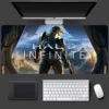 H Halo Game I Infinite Mousepad Large Gaming Compute Gamer PC Keyboard Mouse Mat 1 - Halo Merch