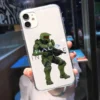 H Halo Game I Infinite Phone Case For iPhone 11 12 Mini 13 14 Pro XS 8 - Halo Merch