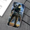 H Halo Game I Infinite Phone Case For iPhone 14 11 12 13 Mini Pro XS 10 - Halo Merch