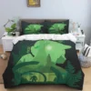 Pop Cartoon 3D Game Halo Patterns Comforter Bedding Set Duvet Cover Bed Set Quilt Cover Pillowcase - Halo Merch