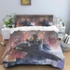 Pop Cartoon 3D Game Halo Patterns Comforter Bedding Set Duvet Cover Bed Set Quilt Cover Pillowcase 15 - Halo Merch