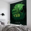 Pop Cartoon 3D Game Halo Patterns Tapestry Wall Hanging Cloth Decorative Tapestry Modern Family Art Decorative 14 - Halo Merch