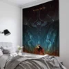 Pop Cartoon 3D Game Halo Patterns Tapestry Wall Hanging Cloth Decorative Tapestry Modern Family Art Decorative 19 - Halo Merch