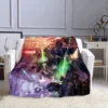 Shoot Game Halo Sergeant Blanket Children s Blanket High Quality Flannel Blanket Soft and Comfortable Home 16 - Halo Merch