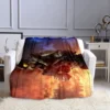 Shoot Game Halo Sergeant Blanket Children s Blanket High Quality Flannel Blanket Soft and Comfortable Home 3 - Halo Merch