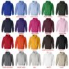 hoodie color chart - Halo Merch