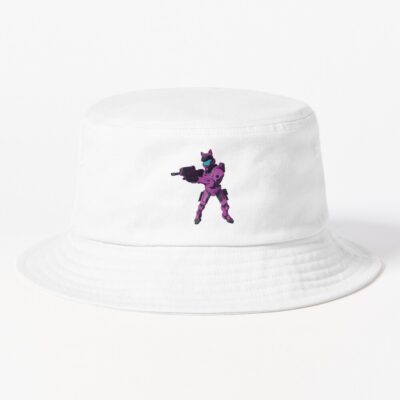 Halo Infinite - Electric Bubblegum - Female Spartan Bucket Hat Official Halo Merch Store Merch