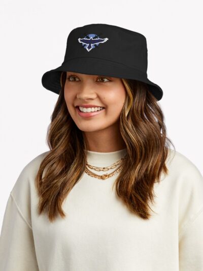 Halo - Blue Team Flag Bucket Hat Official Halo Merch Store Merch