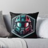 Red And Blue Halo Spartan Hex Throw Pillow Official Halo Merch Store Merch